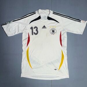 Adidas Germany 2006/07 home Ballack M Football Shirt Replica
